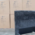 The Clara King Upholstered Bed with Solid Timber Plinth - Black
