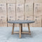 The Cleo 150cm Round Dark Concrete Dining Table available to purchase from Warehouse Furniture Clearance at our next sale event.
