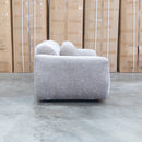 Cloud Plush Fabric Two Seat Sofa - Bark