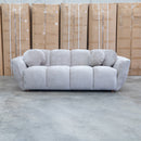 Cloud Plush Fabric Three Seat Sofa - Bark