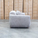 Cloud Plush Fabric Three Seat Sofa - Bark