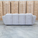 Cloud Plush Fabric Three Seat Sofa - Bark