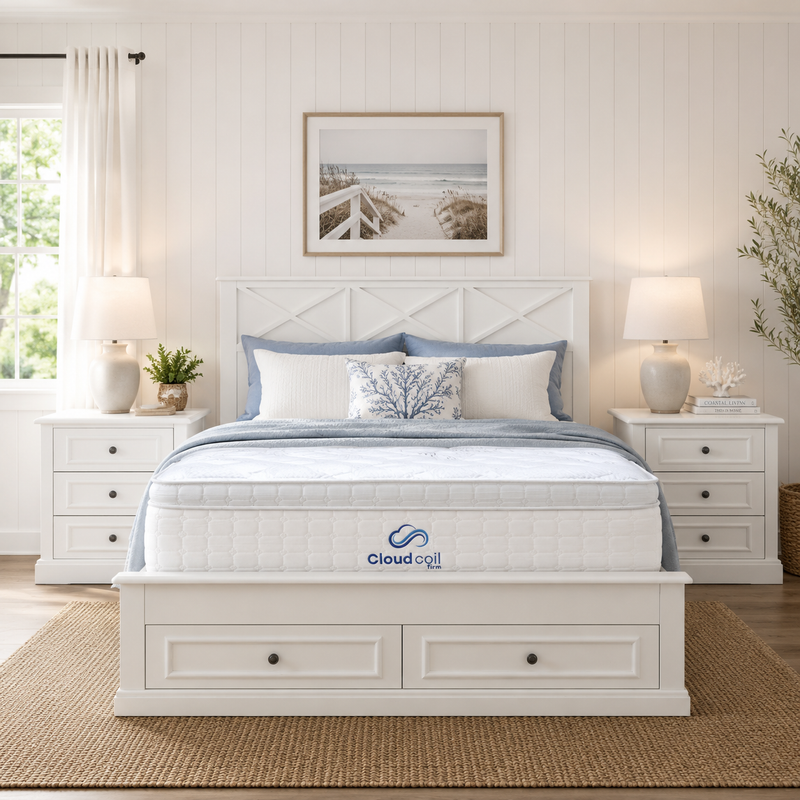 The Cloud Coil Pocket Spring Queen Mattress - Firm