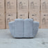 The Cloud Plush Fabric Single Armchair - Slate