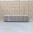 The Cloud Plush Fabric Corner Lounge - Bark available to purchase from Warehouse Furniture Clearance at our next sale event.