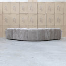 The Cloud Plush Fabric Corner Lounge - Bark available to purchase from Warehouse Furniture Clearance at our next sale event.