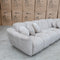 The Cloud Plush Fabric Corner Lounge - Oat - Available After 13th May available to purchase from Warehouse Furniture Clearance at our next sale event.