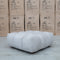 The Cloud Plush Fabric Ottoman - Oat - Available After 13th May available to purchase from Warehouse Furniture Clearance at our next sale event.