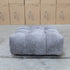The Cloud Plush Fabric Ottoman - Slate