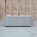 The Cloud Plush Fabric Three Seat Sofa - Oat available to purchase from Warehouse Furniture Clearance at our next sale event.