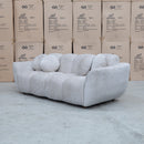 The Cloud Plush Fabric Three Seat Sofa - Oat available to purchase from Warehouse Furniture Clearance at our next sale event.