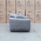 The Cloud Plush Fabric Three Seat Sofa - Slate available to purchase from Warehouse Furniture Clearance at our next sale event.