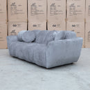 The Cloud Plush Fabric Three Seat Sofa - Slate available to purchase from Warehouse Furniture Clearance at our next sale event.