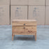 The Clunes Two Drawer Camphor Timber Bedside
