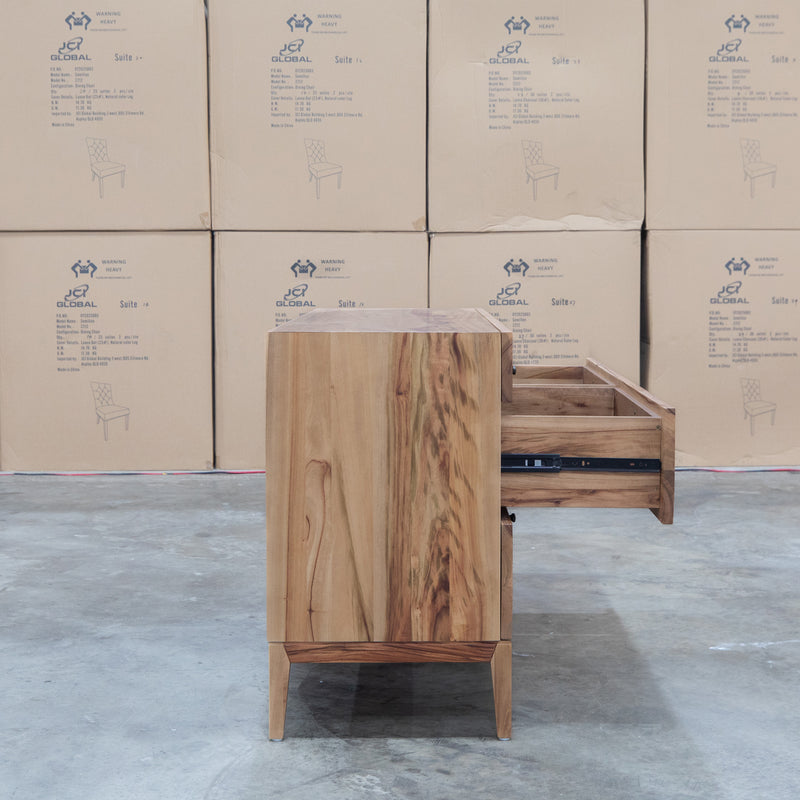 The Clunes Camphor Timber Six Drawer Dresser