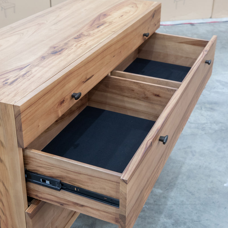 The Clunes Camphor Timber Six Drawer Dresser