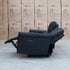 The Cobble Electric Three Seat Leather Recliner Lounge - Black