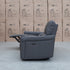 The Cobble Electric Three Seat Leather Recliner Lounge - Storm