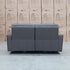 The Cobble Electric Two Seat Leather Recliner Lounge - Storm