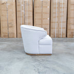 The Coco Accent Chair - Latte - PRE ORDER Available After 5th November available to purchase from Warehouse Furniture Clearance at our next sale event.
