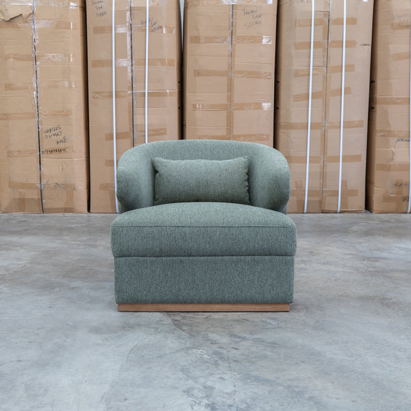 The Coco Accent Chair - Olive - PRE ORDER Available After 5th November available to purchase from Warehouse Furniture Clearance at our next sale event.
