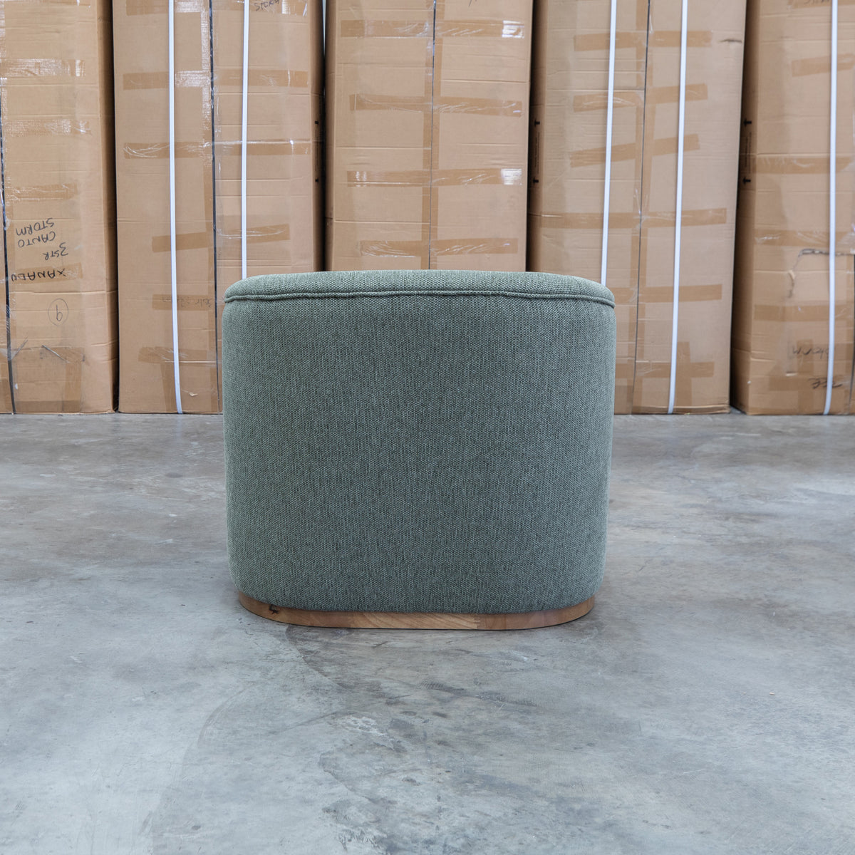 The Coco Accent Chair - Olive - PRE ORDER Available After 5th November available to purchase from Warehouse Furniture Clearance at our next sale event.