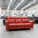 The La-Z-Boy Colorado 3 Seat Twin Power Lounge - Jersey Flame - Floor Stock available to purchase from Warehouse Furniture Clearance at our next sale event.