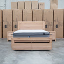Como Messmate King Storage Bed - Warehouse Furniture Clearance
