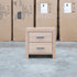 The Como Messmate Two Drawer Bedside