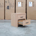 The Como Messmate Two Drawer Bedside