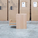 Como Messmate Two Drawer Bedside - Warehouse Furniture Clearance