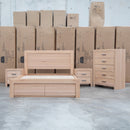 Como Messmate King Storage Bed - Warehouse Furniture Clearance