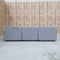The Cora Three Seat Chaise Lounge RHF - Silver available to purchase from Warehouse Furniture Clearance at our next sale event.