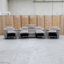 The Coral Single Electric Recliner - Bark available to purchase from Warehouse Furniture Clearance at our next sale event.