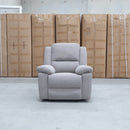The Coral Single Electric Recliner - Bark available to purchase from Warehouse Furniture Clearance at our next sale event.