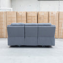 The Coral Three Seat Electric Reclining Lounge - Slate available to purchase from Warehouse Furniture Clearance at our next sale event.