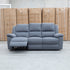 The Coral Three Seat Electric Reclining Lounge - Slate
