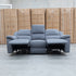 The Coral Three Seat Electric Reclining Lounge - Slate
