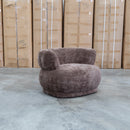 The Costa Accent Chair - Chocolate available to purchase from Warehouse Furniture Clearance at our next sale event.