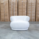 The Costa Accent Chair - Ivory available to purchase from Warehouse Furniture Clearance at our next sale event.