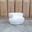 The Costa Accent Chair - Ivory available to purchase from Warehouse Furniture Clearance at our next sale event.