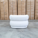 The Costa Accent Chair - Ivory available to purchase from Warehouse Furniture Clearance at our next sale event.