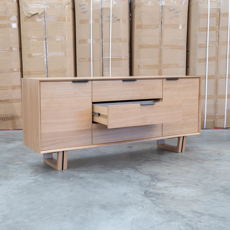 The Crete White Oak Hardwood Buffet