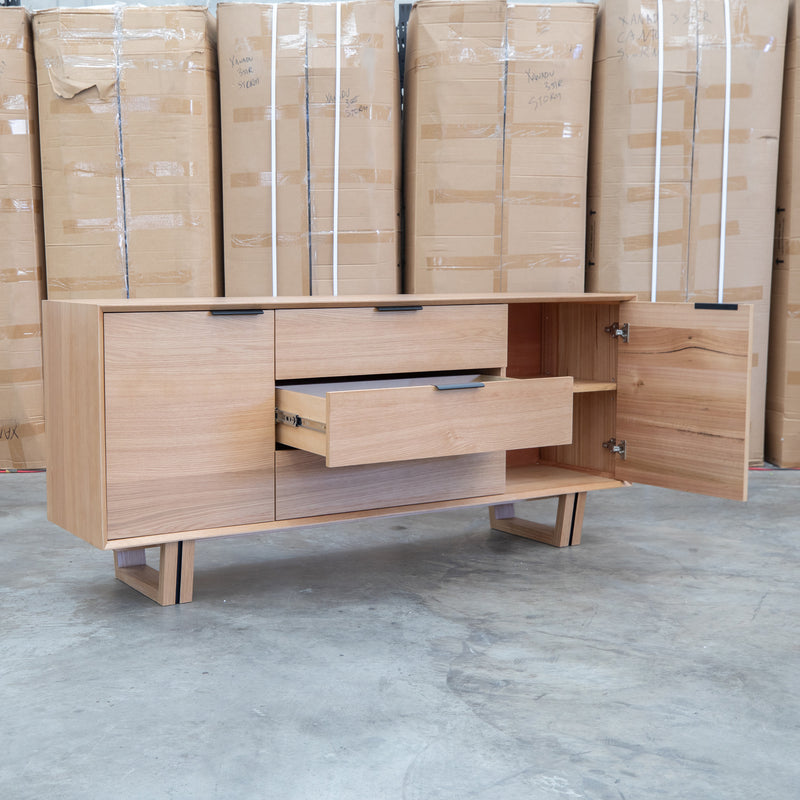 The Crete White Oak Hardwood Buffet