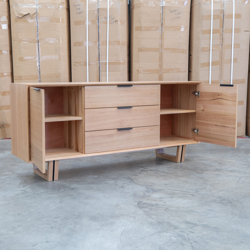 The Crete White Oak Hardwood Buffet