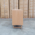 The Crete White Oak Hardwood Buffet available to purchase from Warehouse Furniture Clearance at our next sale event.