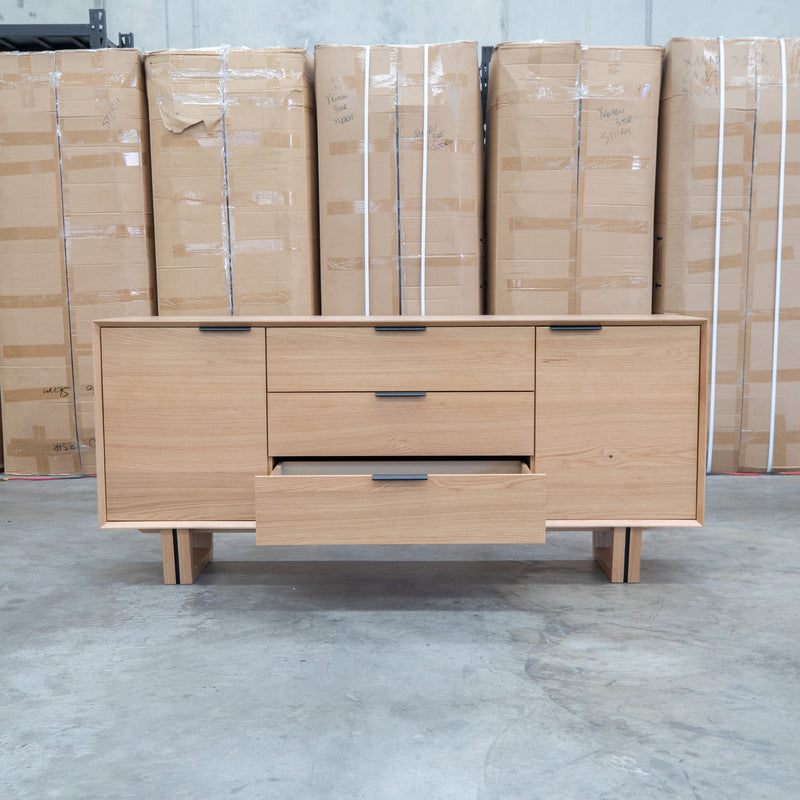 The Crete White Oak Hardwood Buffet
