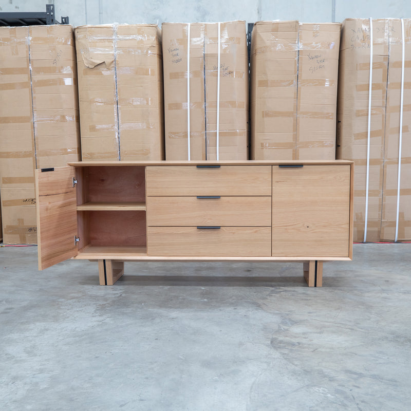 The Crete White Oak Hardwood Buffet