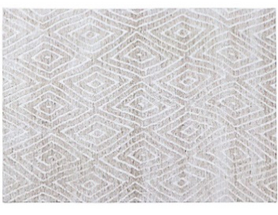 The Geometric Textured Rug - Ivory/Cream - DH04-7 - Available In-Store Only available to purchase from Warehouse Furniture Clearance at our next sale event.