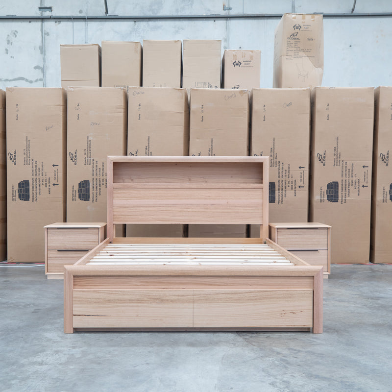The Dalton Messmate Queen Storage Bed With Lights